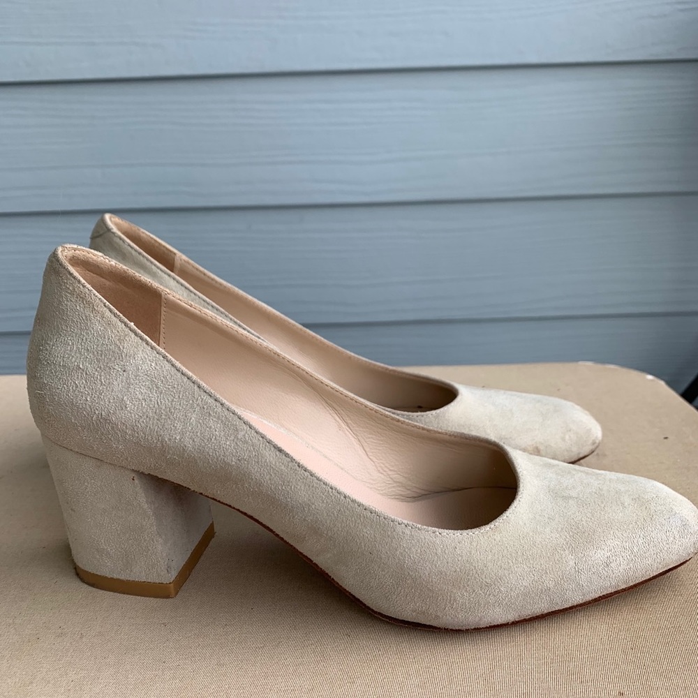 Vintage Suede Mules